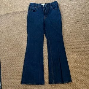EUC Abercrombie Vintage Flare, Super Dark, 27R